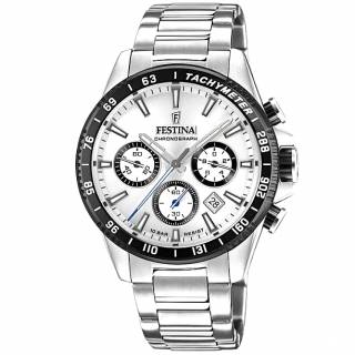 ΡΟΛΟΙ FESTINA  F20560/1 FESTINA Chronograph Silver Stainless Steel Bracelet