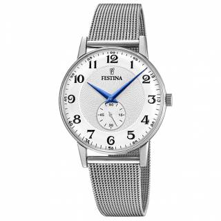 ΡΟΛΟΙ FESTINA   F20568/1 FESTINA Silver Stainless Steel Bracelet