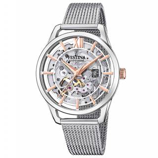 ΡΟΛΟΙ FESTINA  F20627/1 FESTINA Automatic Silver Stainless Steel Bracelet