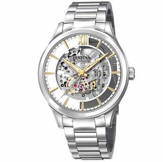 ΡΟΛΟΙ FESTINA  F20630/1 FESTINA Automatic Silver Stainless Steel Bracelet