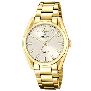 ΡΟΛΟΙ FESTINA F20640/1 FESTINA Gold Stainless Steel Bracelet