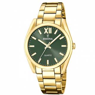 ΡΟΛΟΙ FESTINA  F20640/4 FESTINA Gold Stainless Steel Bracelet