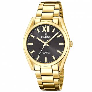 ΡΟΛΟΙ FESTINA  F20640/6 FESTINA Gold Stainless Steel Bracelet