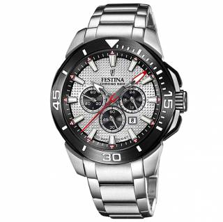 ΡΟΛΟΙ FESTINA  F20641/1 FESTINA Chrono Bike Chronograph Silver Stainless Steel Bracelet