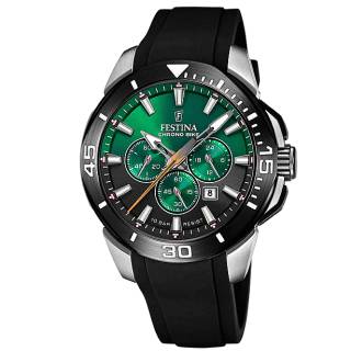 ΡΟΛΟΙ FESTINA F20642/C FESTINA Chrono Bike Chronograph Black Rubber Strap