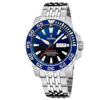 ΡΟΛΟΙ FESTINA  F20661/1 FESTINA Diver Silver Stainless Steel Bracelet