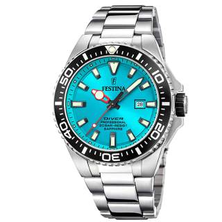 ΡΟΛΟΙ FESTINA  F20663/5 FESTINA Diver Silver Stainless Steel Bracelet