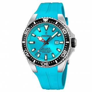 ΡΟΛΟΙ FESTINA  F20664/5 FESTINA Light Blue Rubber Strap