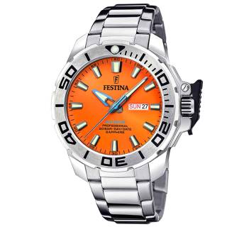 ΡΟΛΟΙ FESTINA  F20665/5 FESTINA Diver Silver Stainless Steel Bracelet