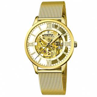 ΡΟΛΟΙ FESTINA F20667/1 FESTINA Automatic Gold Stainless Steel Bracelet