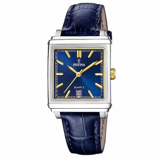 ΡΟΛΟΙ FESTINA F20682/5 FESTINA Blue Leather Strap