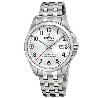 ΡΟΛΟΙ FESTINA F20696/1 FESTINA Silver Titanium Bracelet