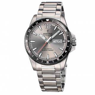 ΡΟΛΟΙ FESTINA F20698/1 FESTINA Silver Titanium Bracelet