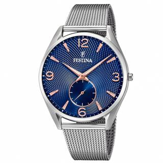 ΡΟΛΟΙ FESTINA  F6869/2  Festina Silver Stainless Steel Bracelet