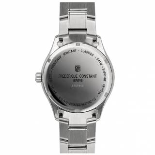 ΡΟΛΟΙ FREDERIQUE CONSTANT FC-252DGS5B6B FREDERIQUE CONSTANT Classic GMT Silver Stainless Steel Bracelet