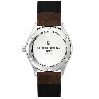 ΡΟΛΟΙ FREDERIQUE CONSTANT FC-303NS5B6 FREDERIQUE CONSTANT Classic Automatic Brown Leather Strap