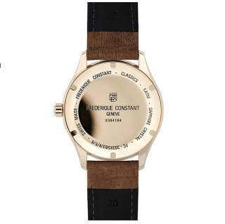 ΡΟΛΟΙ FREDERIQUE CONSTANT FC-303NV5B4 FREDERIQUE CONSTANT Classic Automatic Brown Leather Strap