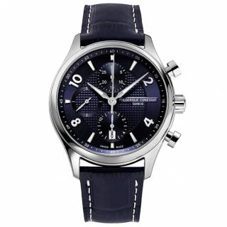 ΡΟΛΟΙ FREDERIQUE CONSTANT FC-392RMN5B6 FREDERIQUE CONSTANT Runabout Chronograph Blue Leather Strap Limited Edition