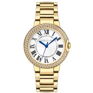 ΡΟΛΟΙ CERRUTI  CIWLG2007801 CERRUTI Mezzana Crystals Gold Stainless Steel Bracelet