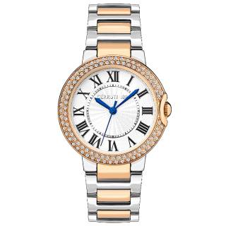 ΡΟΛΟΙ CERRUTI  CIWLG2007802 CERRUTI Mezzana Crystals Two Tone Stainless Steel Bracelet