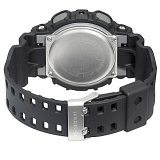 ΡΟΛΟΙ CASIO GA-110-1BER CASIO G-SHOCK Anadigi Black Rubber Strap