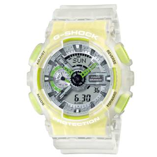 ΡΟΛΟΙ CASIO GA-110LS-7AER CASIO G-Shock Chronograph White Rubber Strap