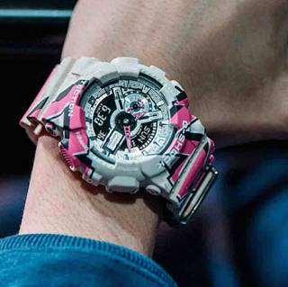 ΡΟΛΟΙ CASIO GA-110SS-1AER CASIO G-Shock Street Style Limited Edition Multicolor Rubber Strap