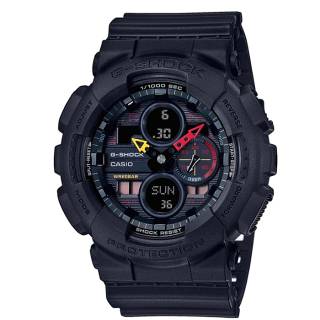 ΡΟΛΟΙ CASIO GA-140BMC-1AER CASIO G-SHOCK Chronograph Black Rubber Strap