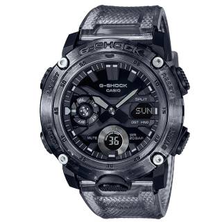 ΡΟΛΟΙ CASIO GA-2000SKE-8AER CASIO G-SHOCK Chronograph Grey Rubber Strap