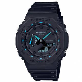 ΡΟΛΟΙ CASIO GA-2100-1A2ER CASIO G-SHOCK Chronograph Black Rubber Strap