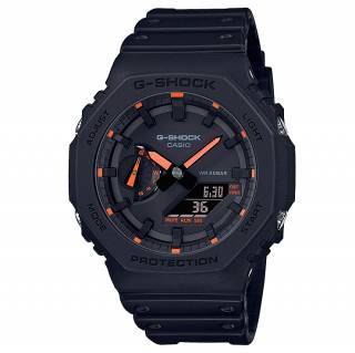 ΡΟΛΟΙ CASIO GA-2100-1A4ER CASIO G-SHOCK Chronograph Black Rubber Strap