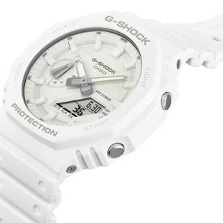 ΡΟΛΟΙ CASIO GA-2100-7A7ER G-SHOCK Chronograph White Biosourced Strap