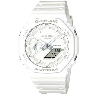 ΡΟΛΟΙ CASIO GA-2100-7A7ER G-SHOCK Chronograph White Biosourced Strap