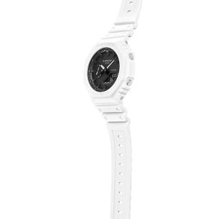 ΡΟΛΟΙ CASIO  GA-2100-7AER CASIO G-SHOCK Chronograph White Rubber Strap