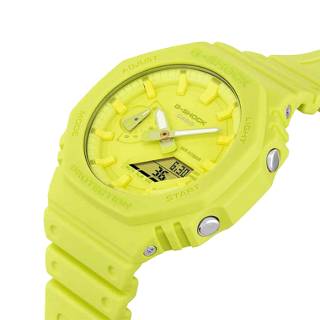 ΡΟΛΟΙ CASIO GA-2100-9A9ER G-SHOCK Chronograph Light Green Biosourced Strap