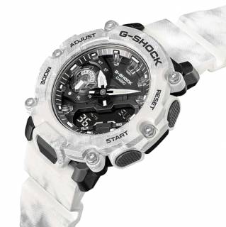 ΡΟΛΟΙ CASIO  GA-2200GC-7AER CASIO G-Shock Chronograph White Resin Strap