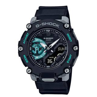 ΡΟΛΟΙ CASIO GA-2200M-1AER CASIO G-SHOCK Chronograph Black Rubber Strap