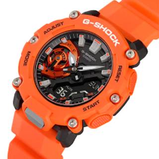 ΡΟΛΟΙ CASIO GA-2200M-4AER CASIO G-SHOCK Chronograph Orange Rubber Strap