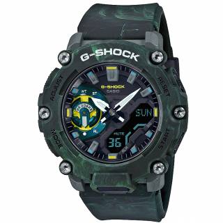 ΡΟΛΟΙ CASIO  GA-2200MFR-3AER CASIO G-Shock Chronograph Green Resin Strap