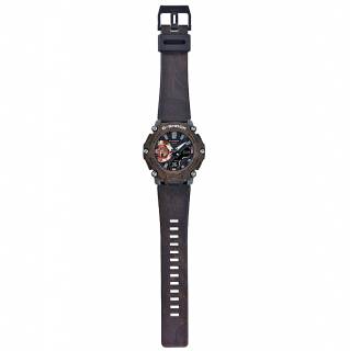 ΡΟΛΟΙ CASIO  GA-2200MFR-5AER CASIO G-SHOCK Chronograph Brown Resin Strap