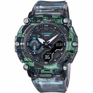 ΡΟΛΟΙ CASIO GA-2200NN-1AER CASIO G-SHOCK Chronograph Multicolor Rubber Strap