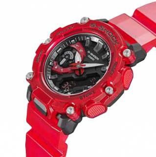 ΡΟΛΟΙ CASIO  GA-2200SKL-4AER CASIO G-SHOCK Chronograph Red Rubber Strap