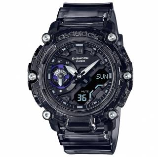 ΡΟΛΟΙ CASIO  GA-2200SKL-8AER CASIO G-SHOCK Chronograph Gray Rubber Strap