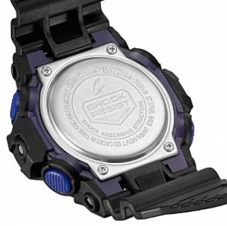 ΡΟΛΟΙ CASIO GA-700VB-1AER CASIO G-SHOCK Chronograph Black Rubber Strap