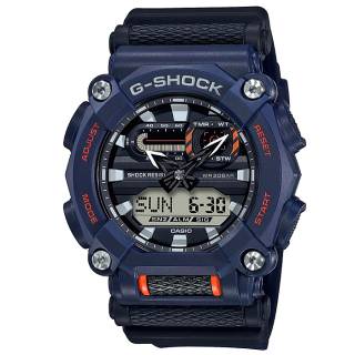 ΡΟΛΟΙ CASIO GA-900-2AER CASIO G-SHOCK Chronograph Blue Rubber Strap