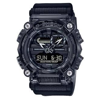 ΡΟΛΟΙ CASIO GA-900SKE-8AER CASIO G-SHOCK Chronograph Grey Rubber Strap