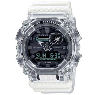 ΡΟΛΟΙ CASIO  GA-900SKL-7AER CASIO G-SHOCK Chronograph White  Rubber Strap