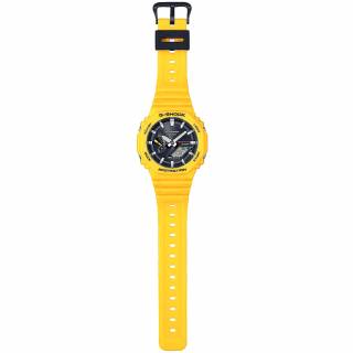 ΡΟΛΟΙ CASIO GA-B2100C-9AER CASIO G-SHOCK Smartwatch Tough Solar Chronograph Yellow Rubber Strap