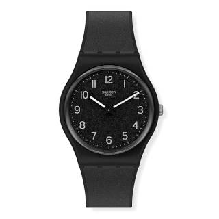 ΡΟΛΟΙ SWATCH GB326 SWATCH Lico-Gum Black Synthetic Strap