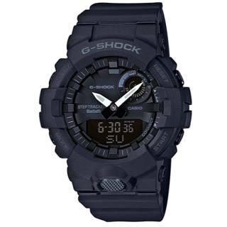 ΡΟΛΟΙ CASIO  GBA-800-1AER CASIO G-SHOCK Chronograph Black Rubber Strap